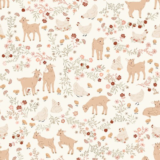 Poppie Cotton - PR26843 White - Grandma&