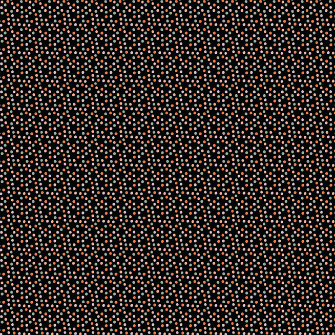 Poppie Cotton - ST24313 Black - Grandma's Attic Quilting