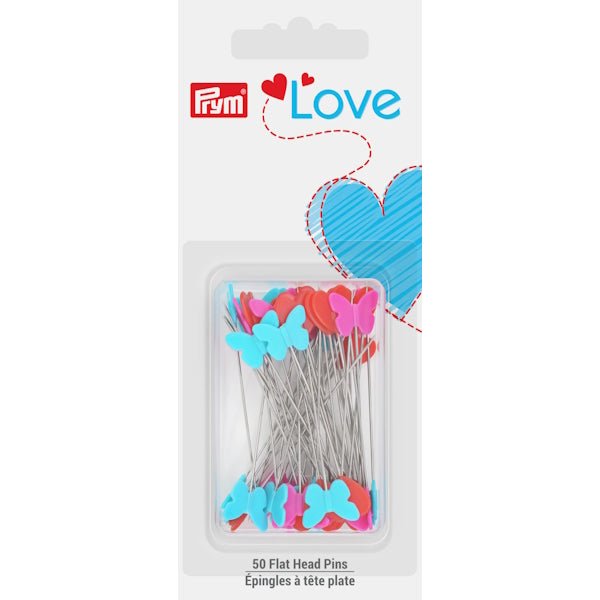 Prym - 2-1/8 Inch Flat Head Pins 50pcs. - Grandma&
