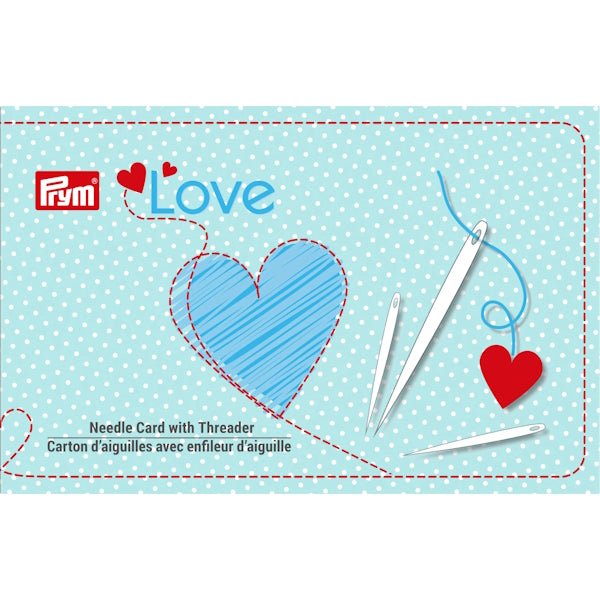 Prym - Needle Card with Threader - Grandma&