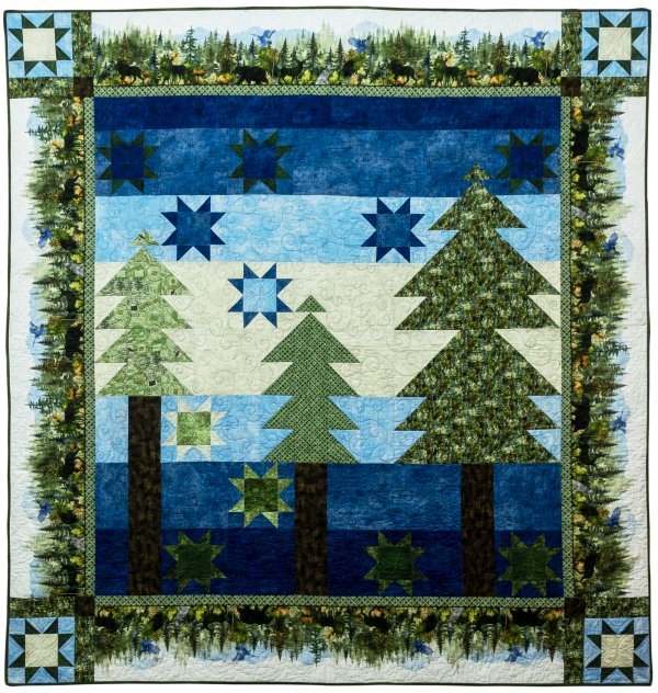 Quilt Kit - Where the Mountains Meet the Sea - Grandma&