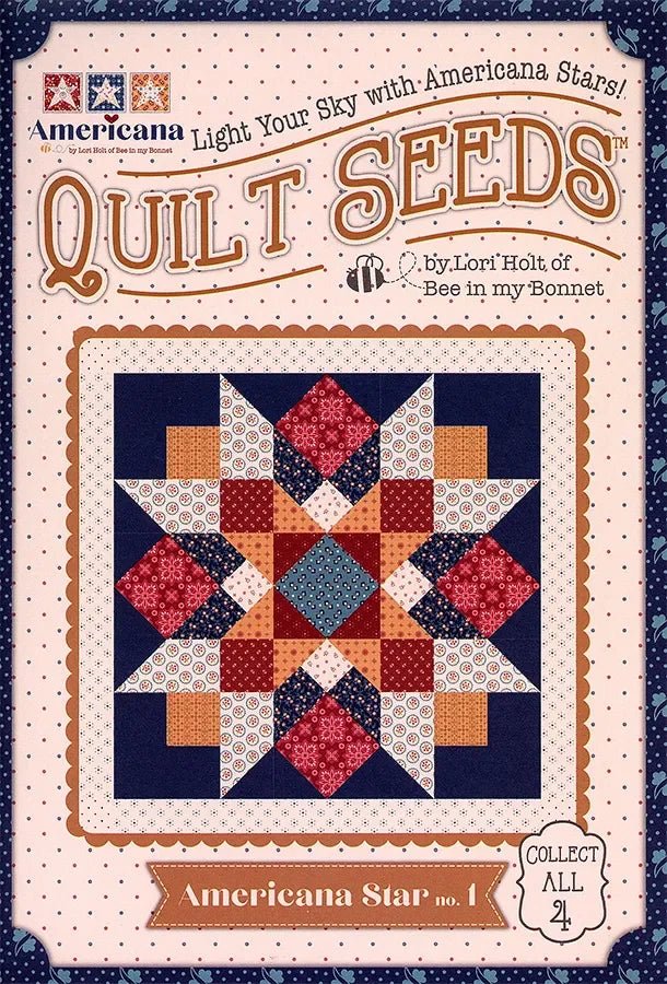 Quilt Seeds - Americana Stars 1 - Grandma's Attic Quilting