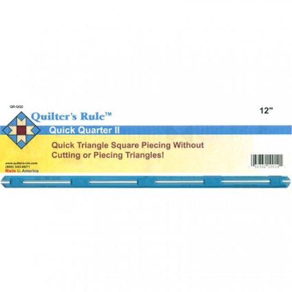 Quilter's Rule - Quick Quarter II - Grandma's Attic Quilting