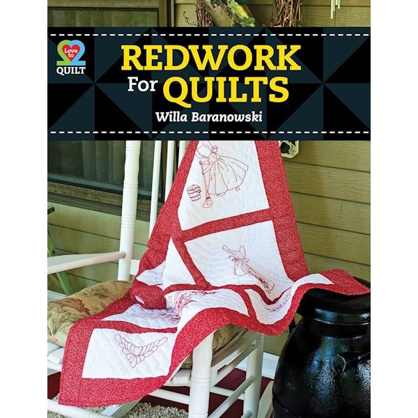 Redwork for Quilts - Grandma's Attic Quilting