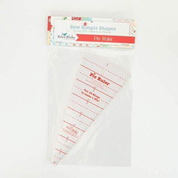 Riley Blake - 8 Inch Pie Ruler - Grandma's Attic Quilting