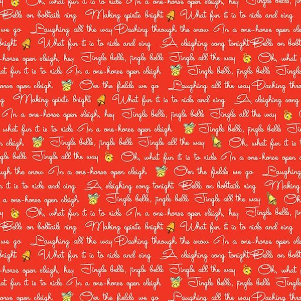 Riley Blake - C14832 Red - Grandma&