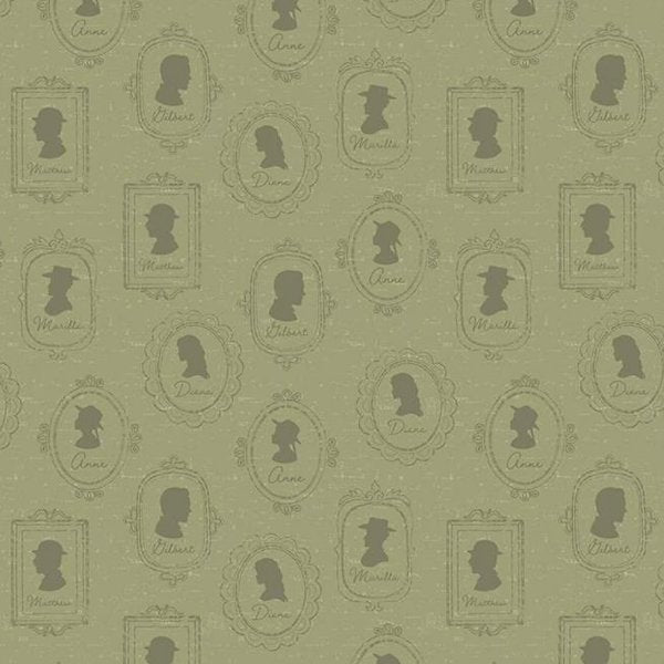 Riley Blake - C16123 Green - Grandma's Attic Quilting