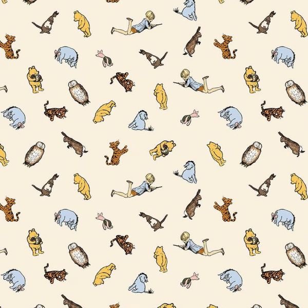 Riley Blake - C17003 Cream - Grandma's Attic Quilting