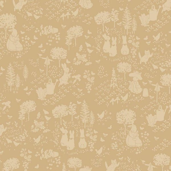 Riley Blake - C17251 Tan - Grandma's Attic Quilting