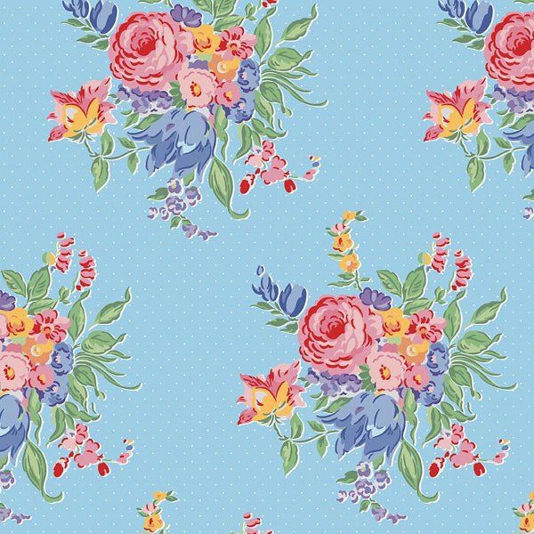 Riley Blake - C18090 Blue - Grandma's Attic Quilting