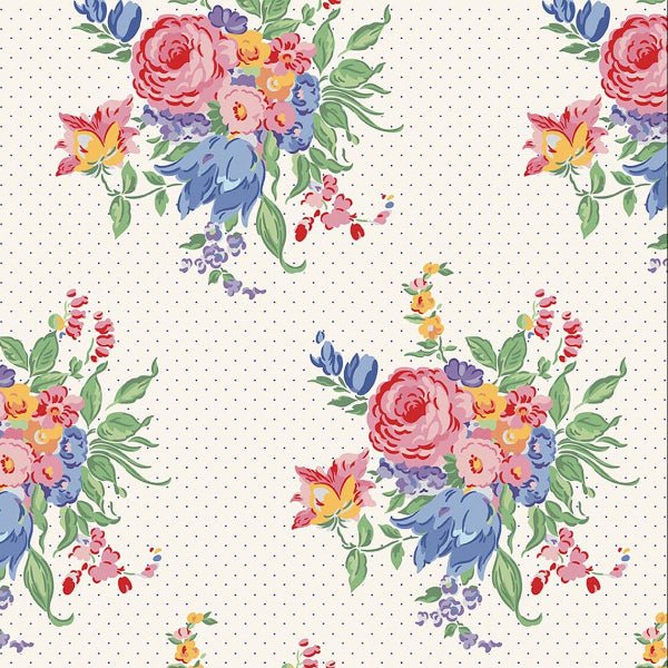 Riley Blake - C18090 White - Grandma's Attic Quilting