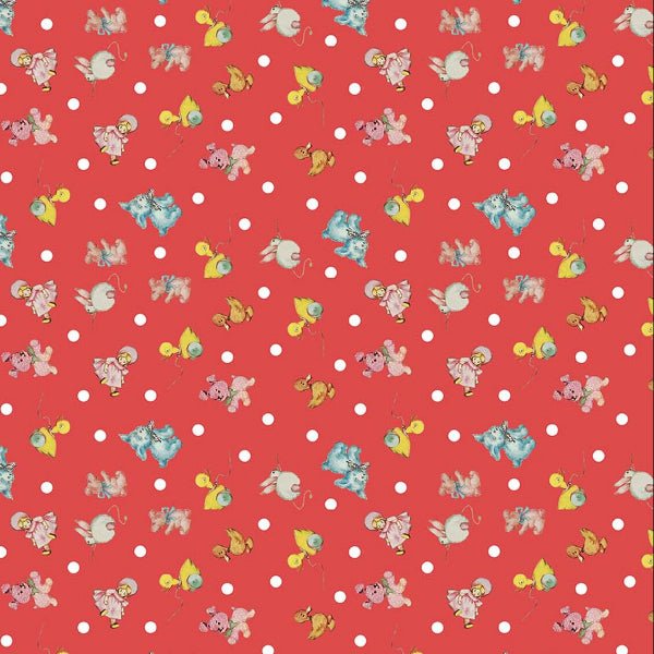 Riley Blake - C18093 Red - Grandma's Attic Quilting