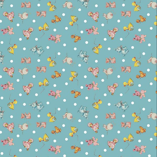 Riley Blake - C18093 Teal - Grandma's Attic Quilting