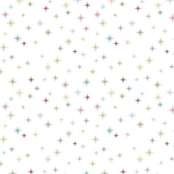 Riley Blake - C5365 White - Grandma's Attic Quilting
