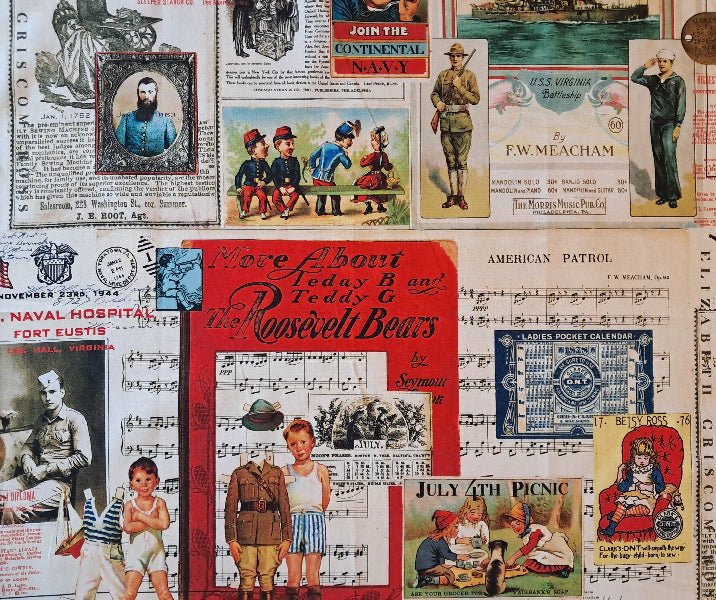 Riley Blake - CD17343 Multi - Grandma's Attic Quilting