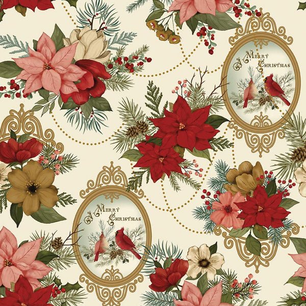 Riley Blake - CD17660 Cream - Grandma's Attic Quilting