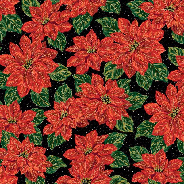 Riley Blake - CF17630 Black - Grandma's Attic Quilting