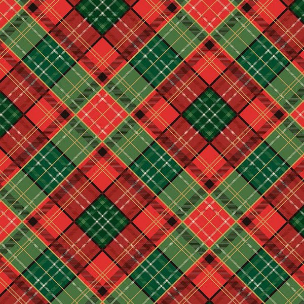Riley Blake - CF17633 Multi - Grandma's Attic Quilting