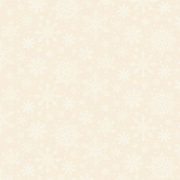 Riley Blake - CF17635 White - Grandma's Attic Quilting