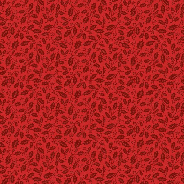 Riley Blake - CF17636 Red - Grandma's Attic Quilting