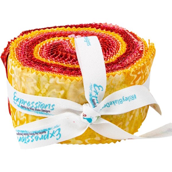 Riley Blake - Expressions Batik Rolie Polie - Berry Lemonade - Grandma&
