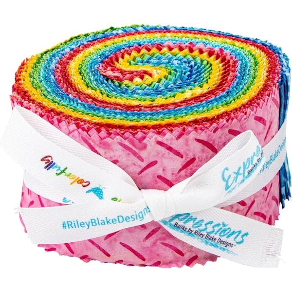 Riley Blake - Expressions Batik Rolie Polie - That Summer Feelin&