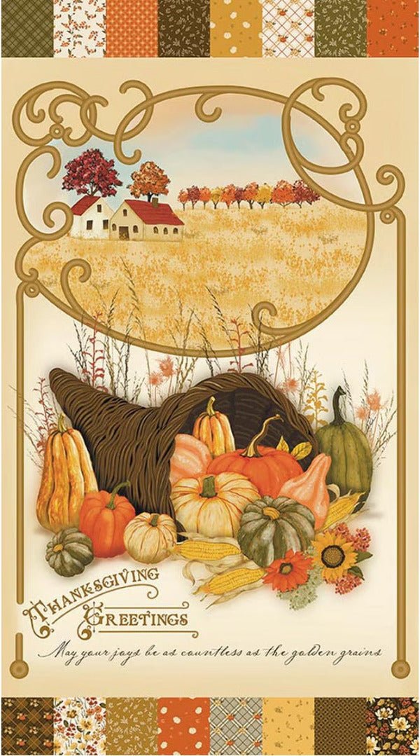 Riley Blake - P17869 Panel - Grandma's Attic Quilting