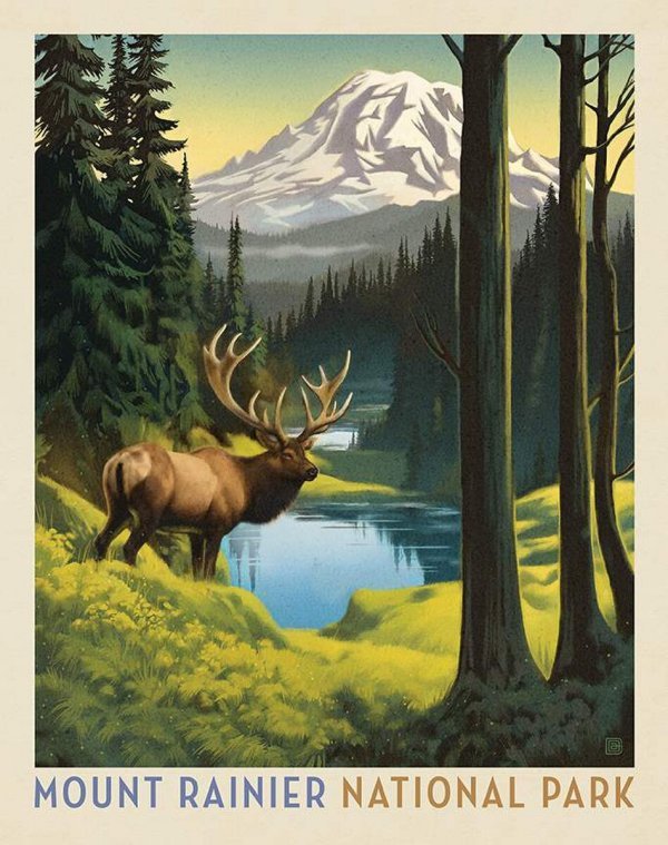 Riley Blake - PD 16133 Mount Rainier - Grandma's Attic Quilting