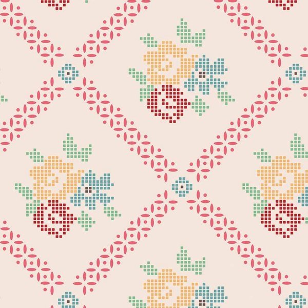 Riley Blake - WB14408 Multi - Grandma's Attic Quilting