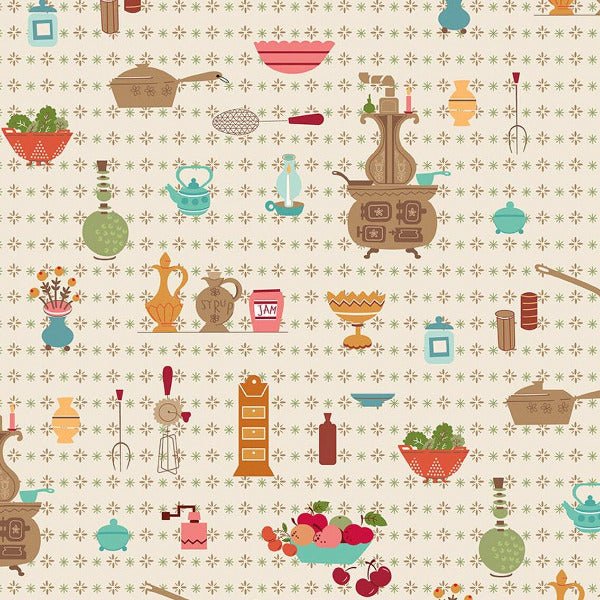 Riley Blake - WB17802 Linen - Grandma's Attic Quilting