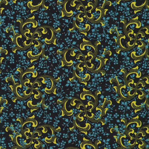 Robert Kaufman - AZUD-23413-2 Black - Grandma's Attic Quilting