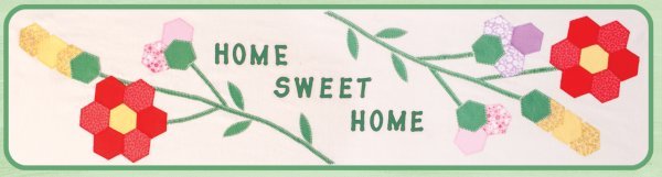 Row Quilt Kit - Home Sweet Home - Grandma&
