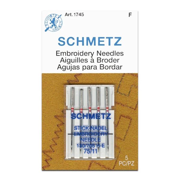 Schmetz - Embroidery Needles 75/11 - Grandma&