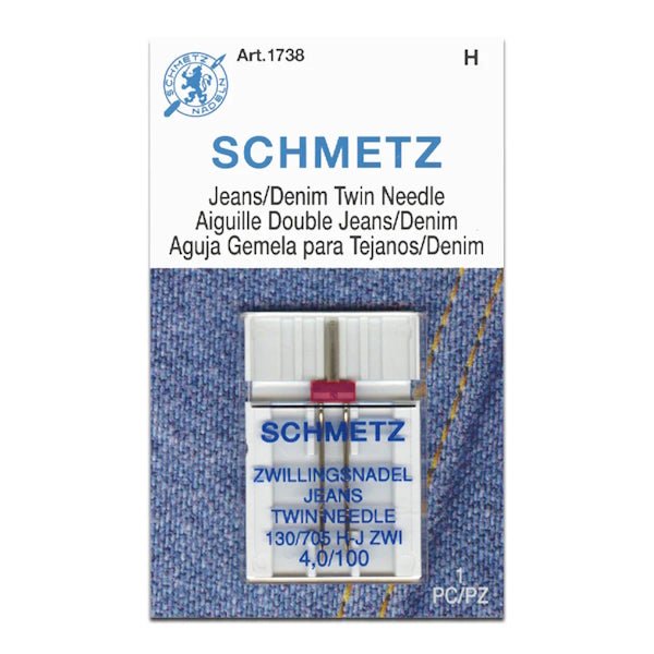 Schmetz - Jeans/Denim Twin Needle 4.0/100 - Grandma&
