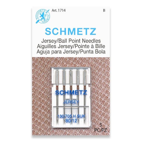 Schmetz - Jersey/Ball Point Needles 80/12 - Grandma&