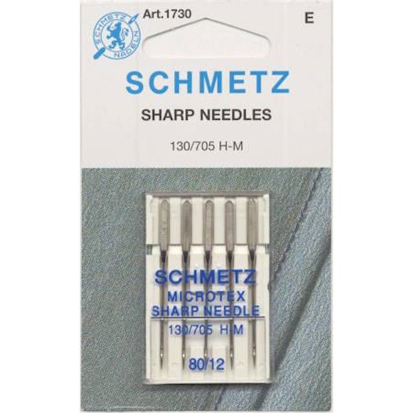 Schmetz - Microtex (Sharp) Needles 80/12 - Grandma&