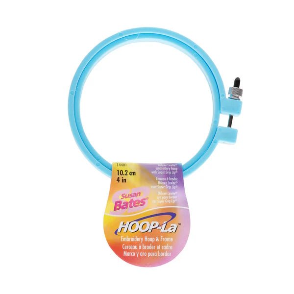 Susan Bates - 4 Inch Plastic Embroidery Hoop - Grandma's Attic Quilting