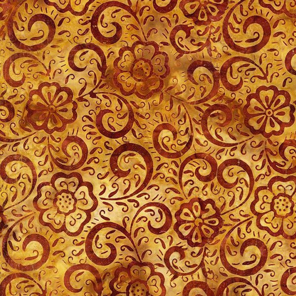 Timeless Treasures - B6668 Rust - Grandma's Attic Quilting