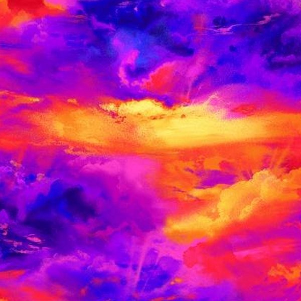Timeless Treasures -CD1431 Sunset - Grandma&