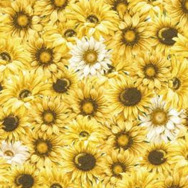 Timeless Treasures - CD2398 Yellow - Grandma's Attic Quilting