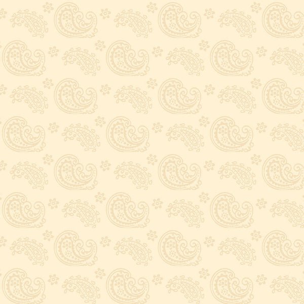 Wilmington Prints - 39085 200 Paisley Toss - Grandma's Attic Quilting