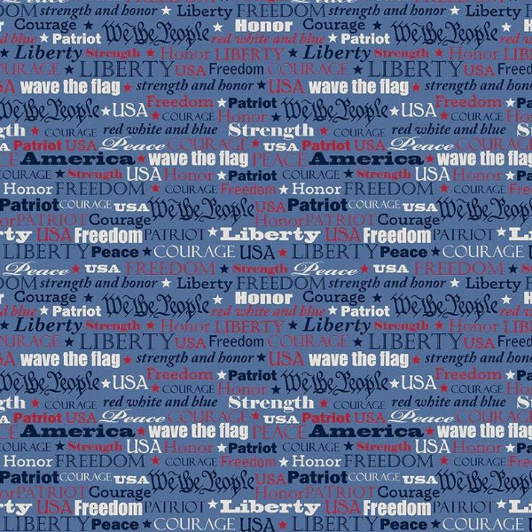 Windham - 55291-6 Blue - Grandma's Attic Quilting