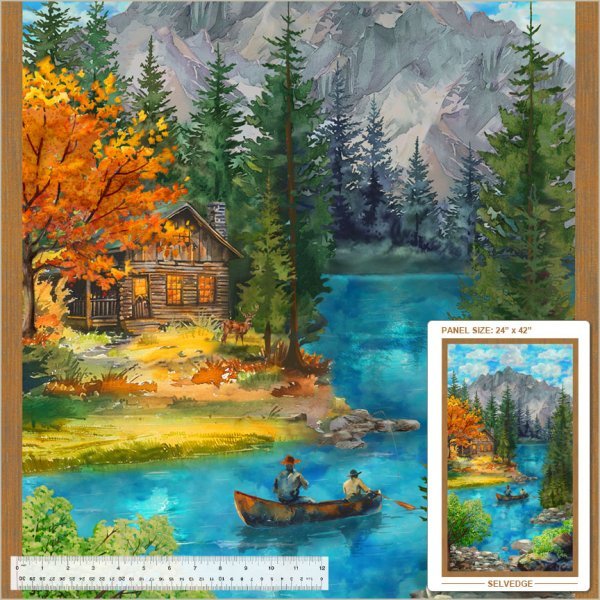 Windham - Peaceful Waters Panel - Grandma&