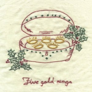 12 Days of Christmas Embroidery Block of the Month Club - Grandma&