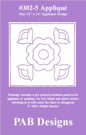 PAB Designs - 302-5 Floral Design