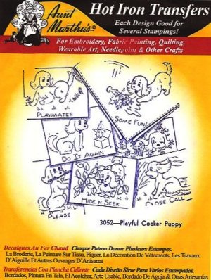 Embroidery Iron-On Transfers – Grandma's Attic Quilting