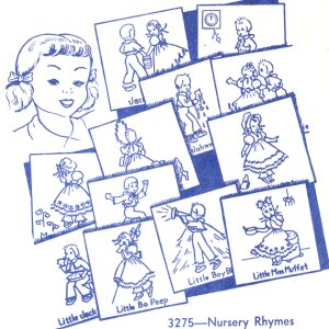 Aunt Martha 3275 - Nursery Rhymes