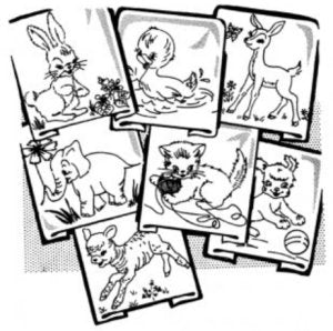 Aunt Martha 3738 - Baby Animals