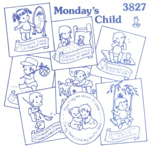 Aunt Martha 3827 - Monday’s Child