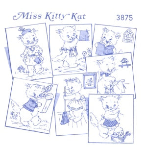 Aunt Martha 3875 - Miss Kitty Kat